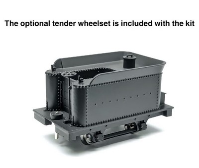 HOn30/HOe/HOn2-1/2 Toma 4-Wheel Tender Kit 0-4-0 H.K. Porter Steam