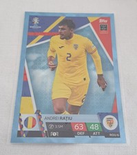 Andrei Ratiu card - Romania - Crystal Parallel - ROU 6 - Topps UEFA EURO 2024