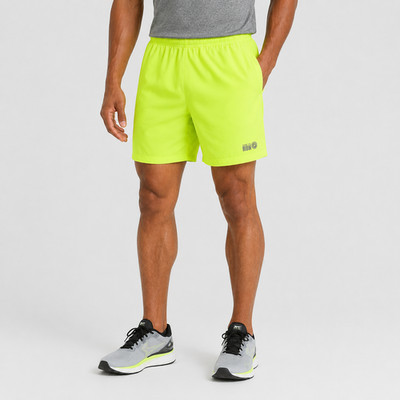 Herren 2-in-1 Trail Laufshorts - limettengrün