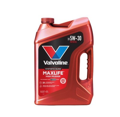 Valvoline MaxLife High Mileage 5W-30 Synthetic Blend Motor Oil 5 Quart