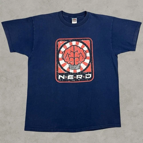 N.E.R.D. Pharrell Williams Concert Tour Promo T Shir Vintage vintage concert t-shirt, vintage, size XL, single stitch, B+ condition