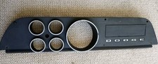 1972 - 1974 Dodge Truck Dash Gauge Bezel 72 73 74 Mopar Pick Up Pn 3489547 Nice