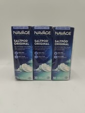 Navage Original SaltPods 30 Count 3 Pack 90 Total Saltpods Exp 5/2028-Sealed