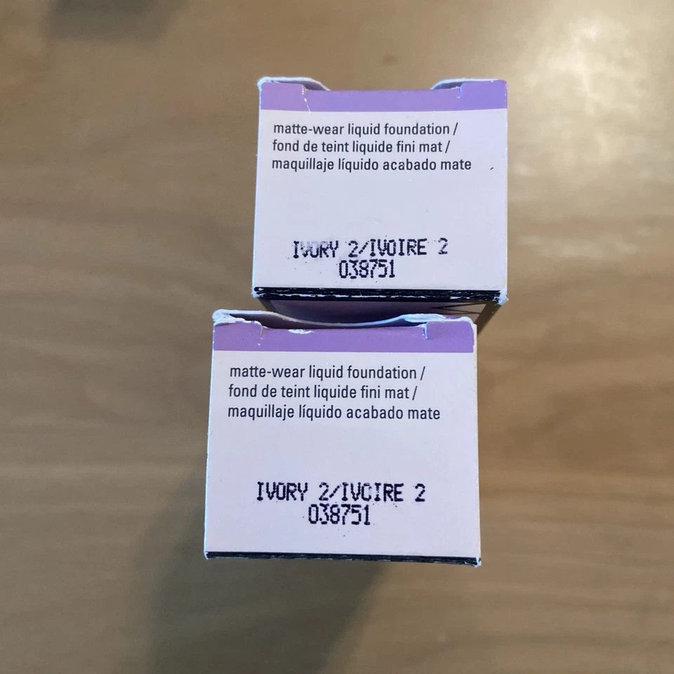 LOT OF 2 🌸 Mary Kay Timewise Ivory 2 Matte-Wear Liquid Foundation 1 Oz - Image 3 of 4