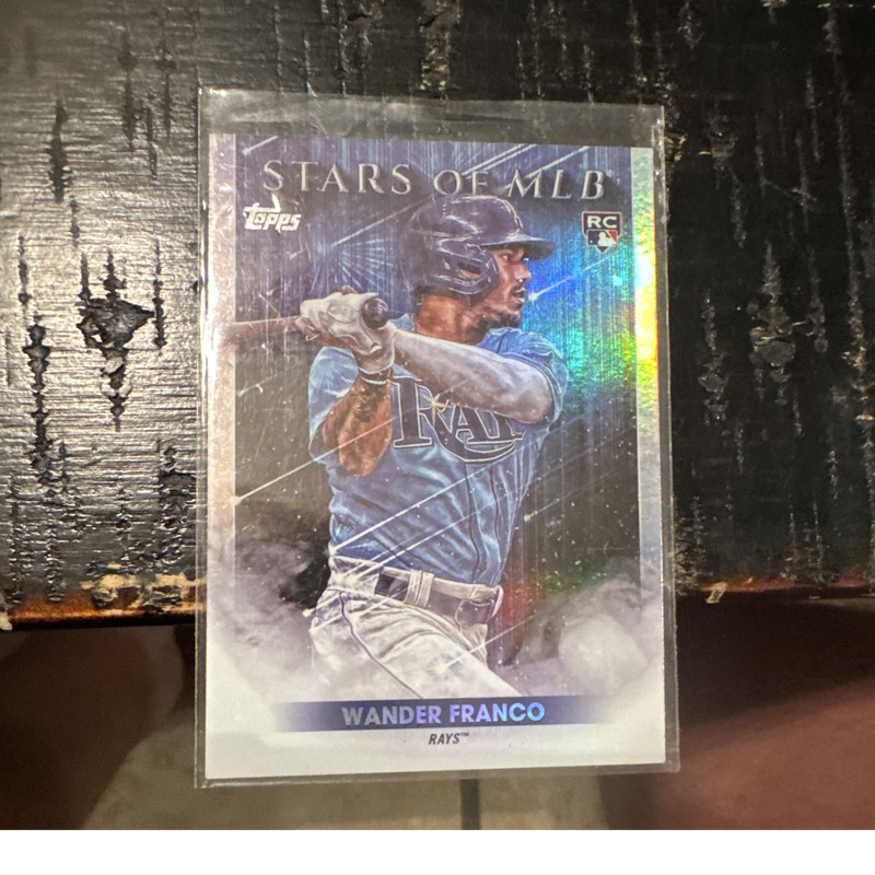 Topps 2022 Series 1 Wander Franco Stars of MLB Rookie Tampa Bay #SMLB-20