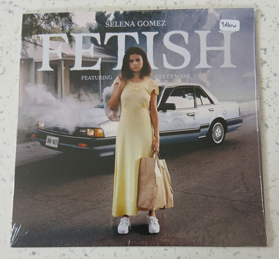 Selena Gomez - Fetish -   Yellow 7  Single Vinyl Limited - Sealed