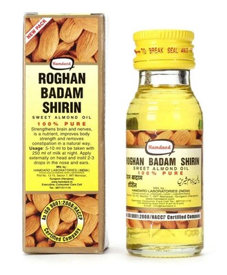 Hamdard RAUGHAN-E-BADAM SHIREEN 50 ml/1,69 flüssige Unzen kostenloser DDP-Ver...