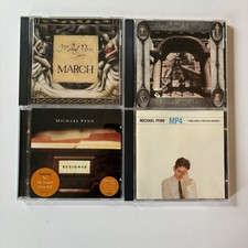 Michael Penn 4 CD Lot - March Free For All Resigned MP4 Rock Lot
