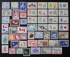 CANADA 1964-1967 Year sets collection, 49 stamps, Mint NH