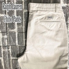 Ralph Lauren Men Pants Rare Made In Usa Polo Chino Vintage Clothing Loose Dobo 9