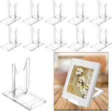 10 Sets Acrylic Book Stand,Adjustable for angle , display holder stand use fo...