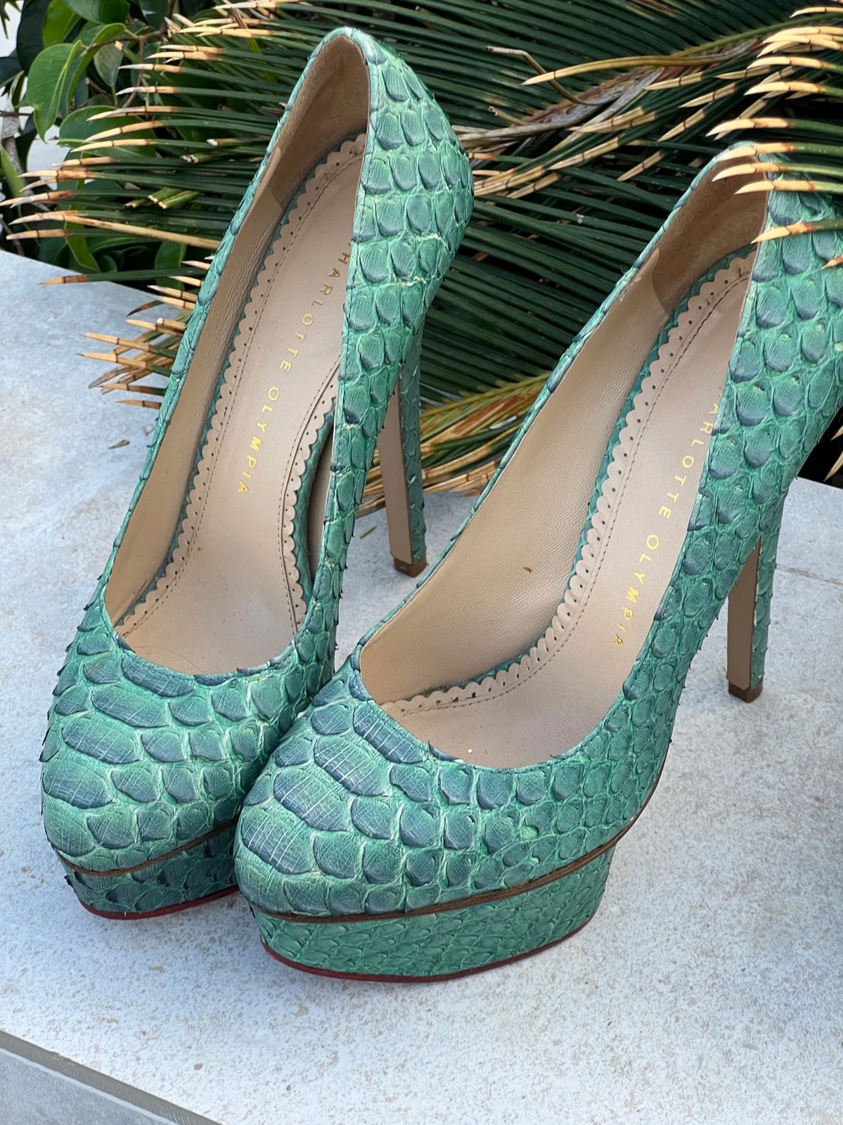 CHARLOTTE OLYMPIA Heels: Luxurious Python Design,… - image 6