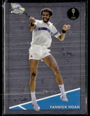 2021 Topps Chrome #50 Yannick Noah Tennis Card 3302H