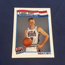 Larry Bird 1991-92 NBA Hoops USA Olympic Basketball Team Card #576