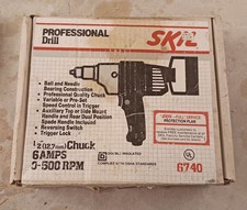 Skil Drill 6740 1/2" 6amp variable speed USA