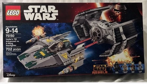 LEGO Star Wars: Vader's Tie Advanced Vs. A-Wing Starfighter (75150)