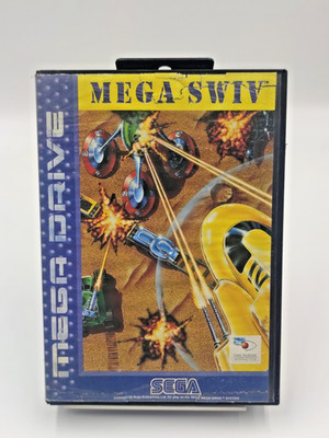  Videospiel Videogame SEGA MEGA DRIVE Vertical Shoot'em Up Mega  Swiv