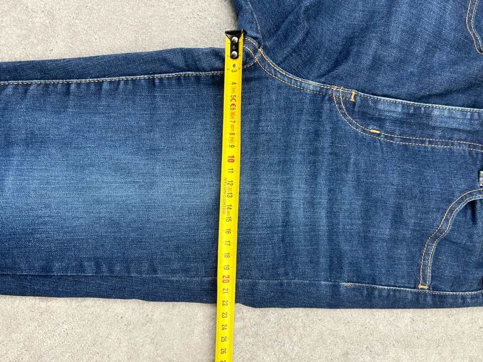 Levi's Mile High Super Skinny jean bleu indigo taille haute (408) - Photo 4/4