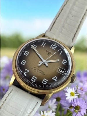 Vintage Uhr Osco S 17  Mechanic Retro Made In Deutschland Men's Original Vintage