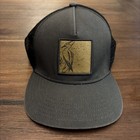Pistil Mesh Baseball Cap Gray Black Adjustable 57% Polyester 43% Cotton — photo 1
