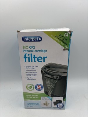 Interpet Innen Kartusche Aquarium Filter BIO CF2 Power Filter NEU geöffnete Box