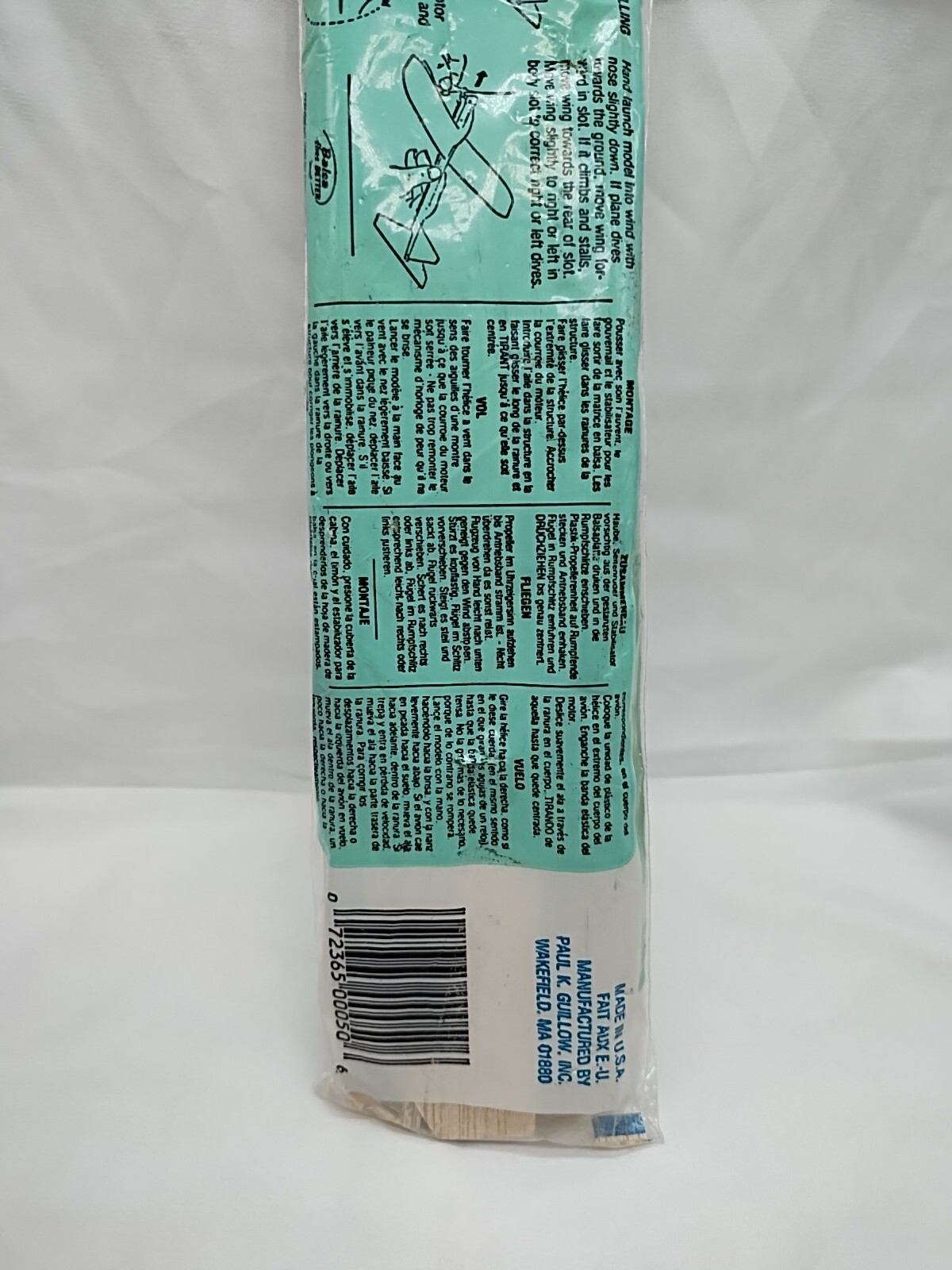 Guillows Sky Streak Airplane Rubber Powered No 50