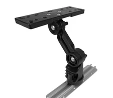 YakAttack Rectangular Base Fish Finder Mount with LockNLoad Mounting System