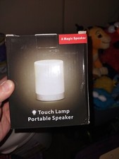 Elecstars Touch Bedside Lamp Night Light with Bluetooth Speaker Dimmable NEW