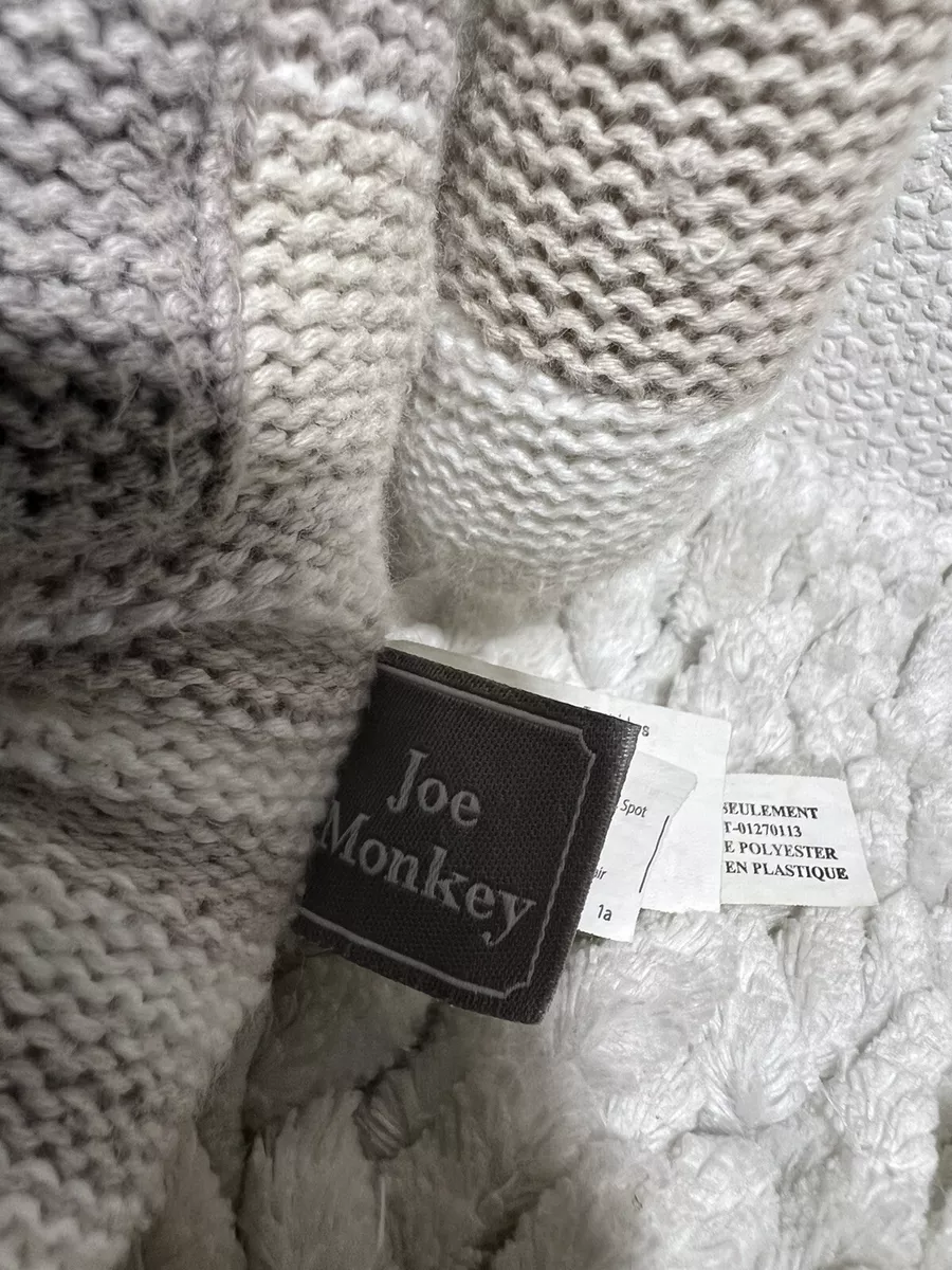 Knitted Toy - Joe Monkey  Living Textiles – Living Textiles Co