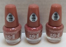 L.A. Colors Gel Nail Polish, CNL387 - Undressed, Lot of 3 Bottles, Free Shipping