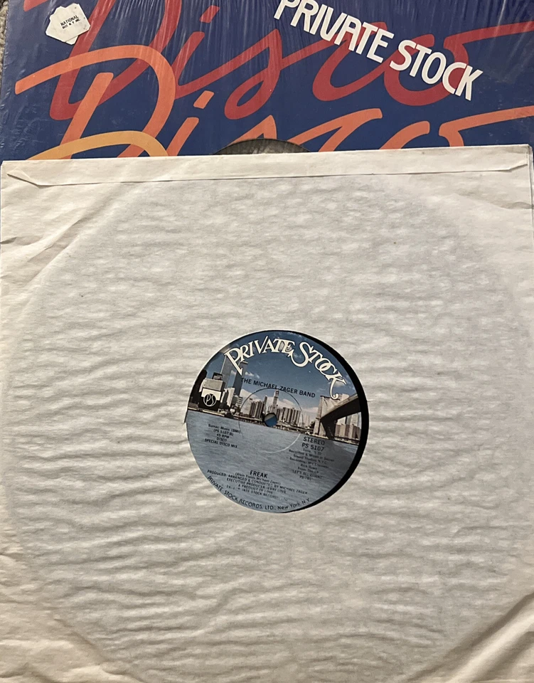 The Michael Zager Band Freak, Music Fever 12" Maxi-Single 1978 Disco record - Imagem 4 de 4