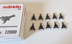 Märklin from 72000: Short Coupling Flat for NEM Standard Shaft (10 Pieces), H0, NEW