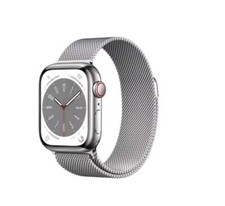 Apple Watch Series 8 41mm Silver Stainless Steel Case with