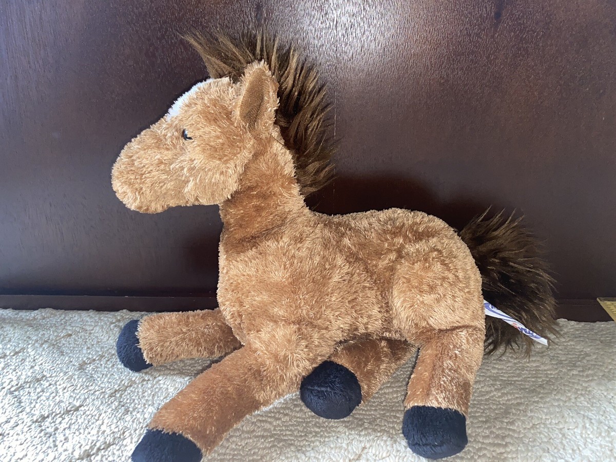 Mary Meyer Brown Horse Plush Stuffed Animal EUC
