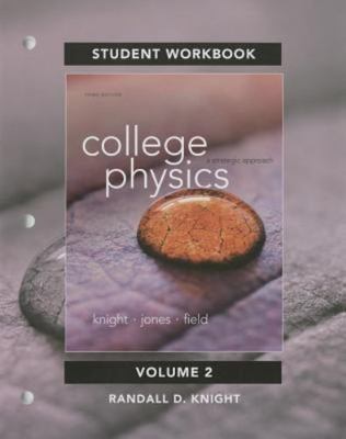 Student Workbook for College Physics- 0321908872, paperback, Randall Knight, new