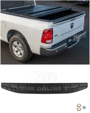 For 19-Up Ram 1500 Street Series ABS Plastic MATTE BLACK Rear Tailgate Spoiler