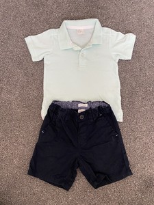 h and m baby boy shorts