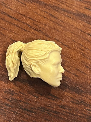 1:18 Walking Dead Andrea Head Sculpt Carved For 3.75'' Male Action Figure Body