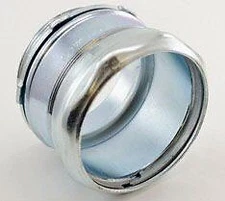Bridgeport Fittings 259, EMT Connector, 4In Steel Comp Conn, 1 PC