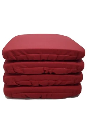 BIANCHERIA PER LA CASA EL AAMRANI Cuscino sedia SFODERABILE fascia ELASTICA coprisedia cucina TINTA UNITA + COLORI