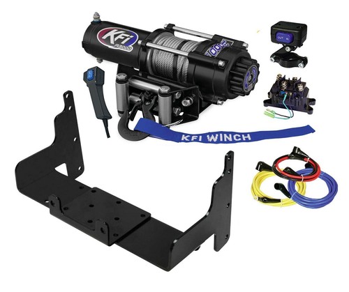 KFI A3000 winch & mount kit fits various 1995-2008 Polaris Generation 4 ATV - 第 1/5 張圖片