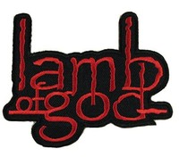 Lamb Of God Logo Punk Rock Heavy Metal Music Band Jacket T Shirt Patch Sew Ir... on sale Lamb Of God Logo Punk Rock Heavy Metal Music Band Jacket T Shirt Patch Sew Ir... on sale