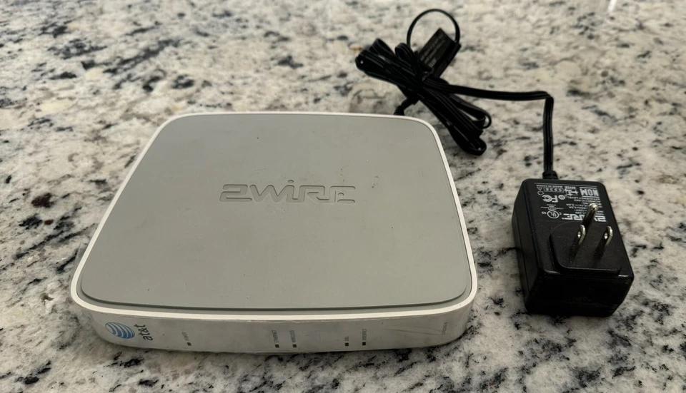 2Wire 2701HG-B ADSL2/ADSL2+ High-Speed DSL Gateway/Router/WAP (AT&T Branded) - Image 2 of 4