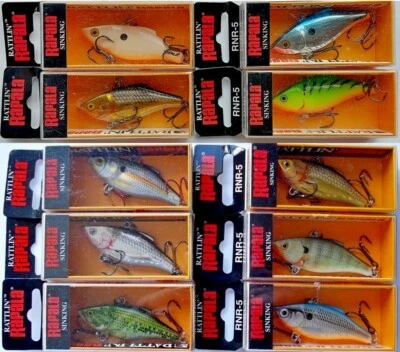 RAPALA Rattlin RNR-5 Wobbler, Köder, Killer, Forelle, Barsch, Raubfische - Bild 1 von 4