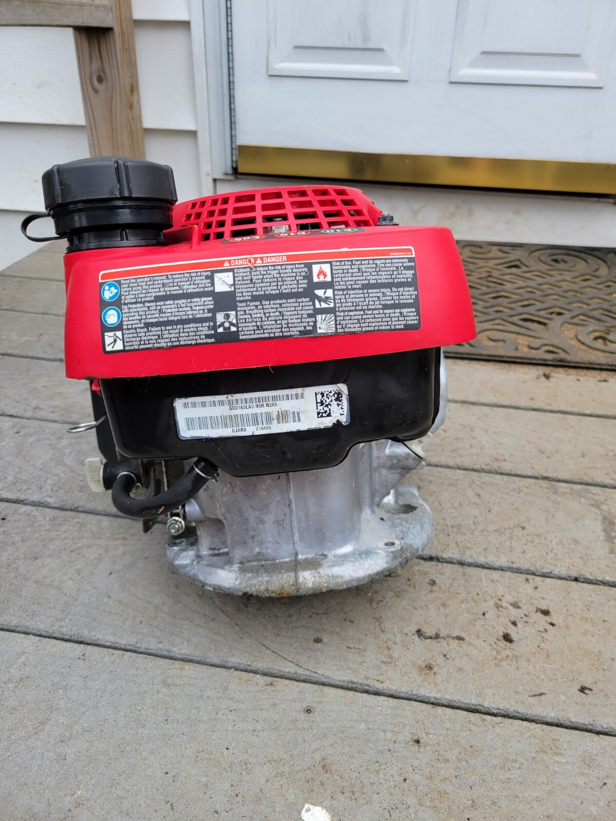 Good Running HONDA GCV160 Pressure Washer / Log Splitter Engine eBay