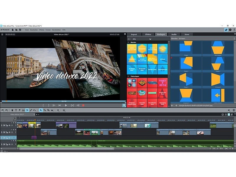 Video deluxe 2022 Premium MAGIX Video Programme, Software Video   Komplettlösung - Bild 2 von 3