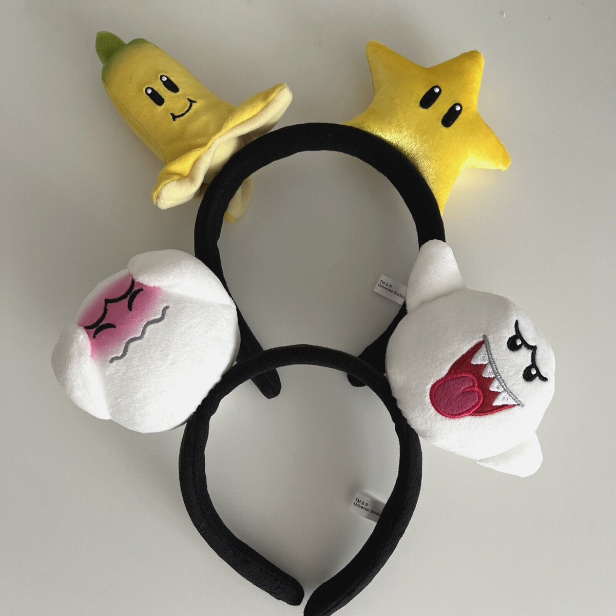Super Nintendo World Mario Kart Star Boo Headband Universal