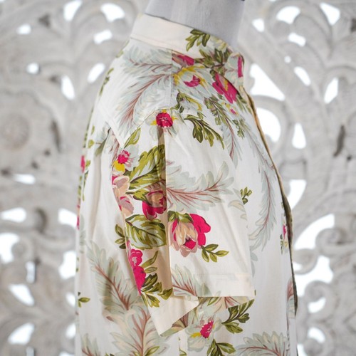 Denim & Supply Ralph Lauren Shirt M Men’s Floral Button-Up Short Sleeve Cotton - Picture 7 of 11