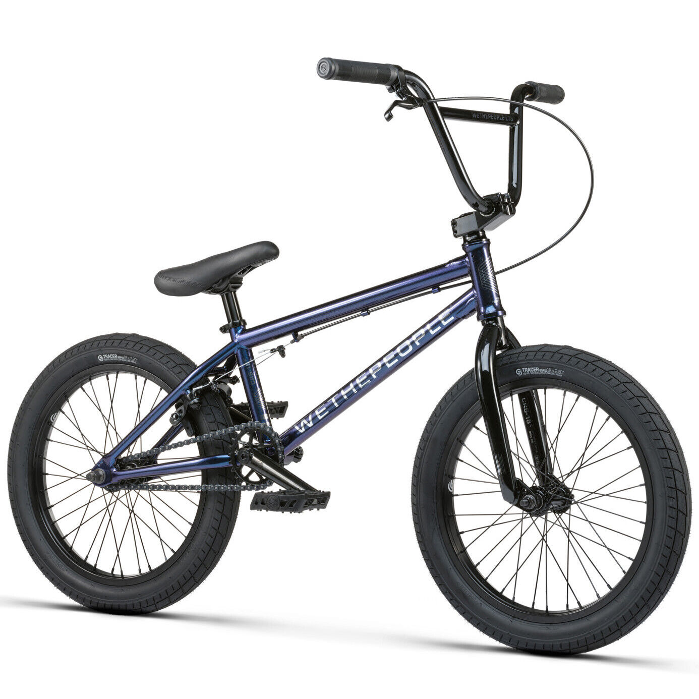 WE THE PEOPLE BMX CRS 18" BICYCLE PURPLE (For riders between 4'3"-4'10")