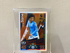 Match Attax 2018/2019 18/19  LE3B LEROY SANE LE3B LIMITED BRONZE CARD BY TOPPS .